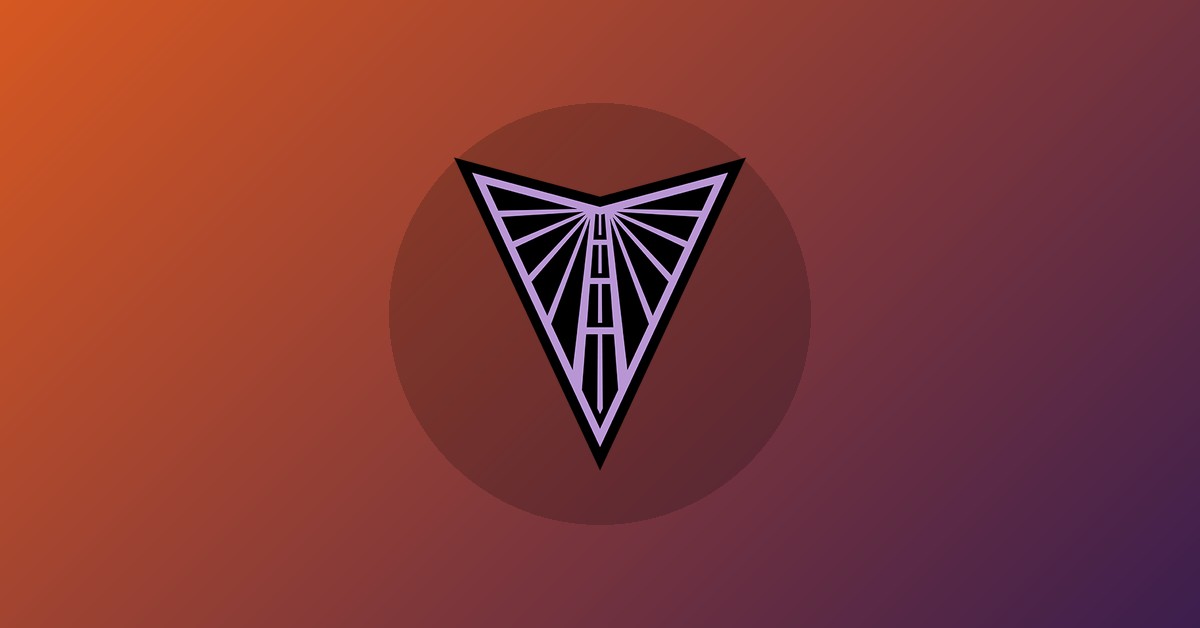 Golden State Valkyries logo on gradient background