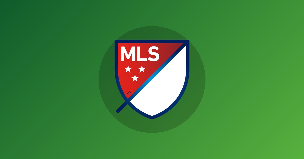 Mls logo on gradient background