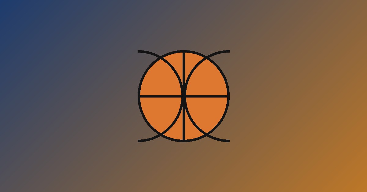 Ncaab on gradient background